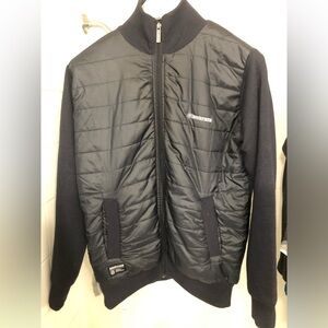 Lambrella iconic UK brand sweater knit jacket size M